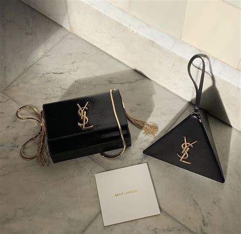 ysl pyramid box bag